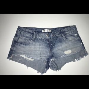 Zara mini jeans short